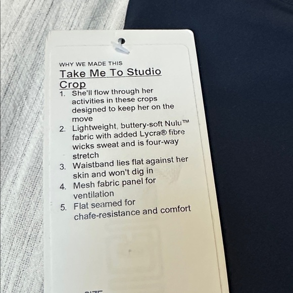 Ivivva by Lululemon Take Me to the Studio Crop - Picture 6 of 8